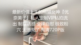 最新价值上千的熊猫女神『优奈美子』私人定制VIP私拍流出 制服诱惑 全裸自慰 极致粉穴 太漂亮了 高清720P版