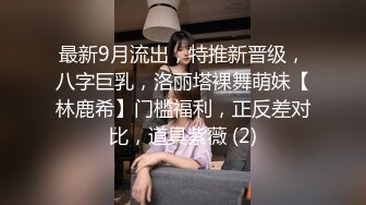 最新9月流出，特推新晋级，八字巨乳，洛丽塔裸舞萌妹【林鹿希】门槛福利，正反差对比，道具紫薇 (2)