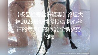 【极品性爱丝袜骚妻】论坛大神2023最新性爱投稿 桃心丝袜的老婆淫荡做爱 全新姿势啪啪