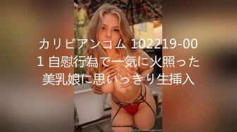 カリビアンコム 102219-001 自慰行為で一気に火照った美乳娘に思いっきり生挿入