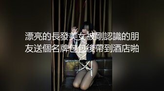 漂亮的長發美女被剛認識的朋友送個名牌包包後帶到酒店啪